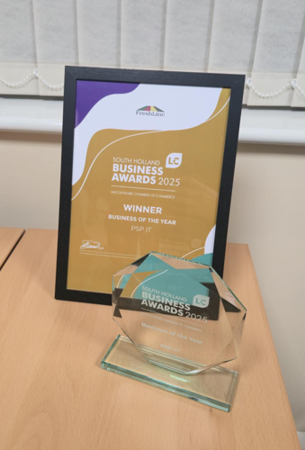 PSP Business of the Year Winners Award 2025