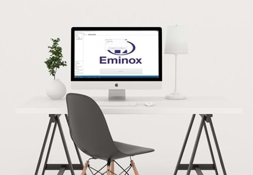Image Shows An Empty Chair In Fornt Of A Screen