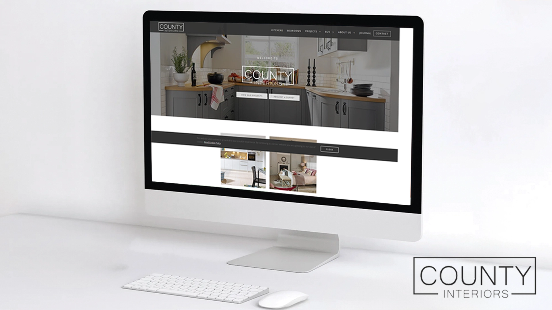 Custom Web Development County Interiors 635X500