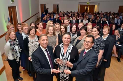 Fiona Presenting An Award