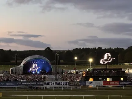 Market Rasen Tom Jones Concert August 16th 2025